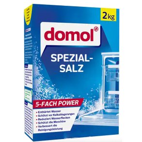 Salt til opvaskemaskine 2 kg - Domol special salt.