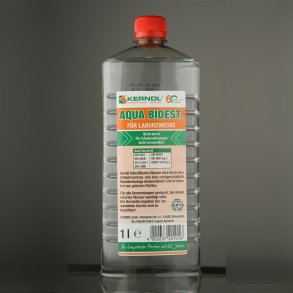 Destilleret vand, farmaceutisk kvalitet 12 x 1 liter