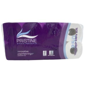Toiletpapir, PRISTINE, extra soft, 3-lags, 72 ruller