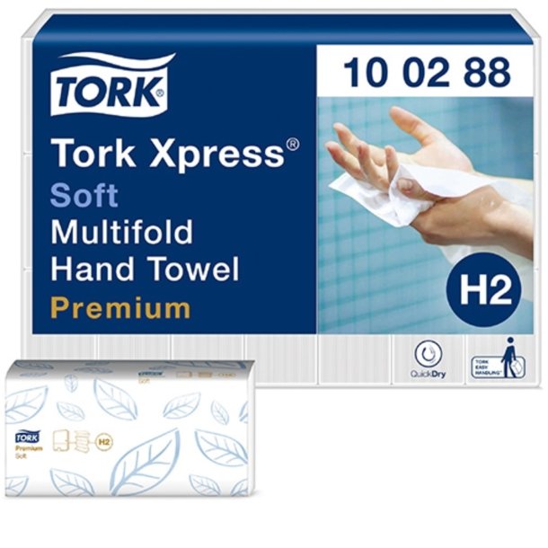 Hndkldeark TORK 100288 Xpress H2 Premium