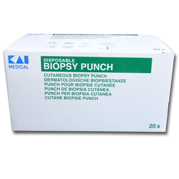 Hudbiopsistance KAI, 20 stk, sterile, 20 stk