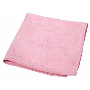 Microfiber aftrringsklud, rosa 32 cm x 32 cm