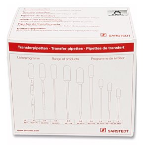 Serumpipette / transferpipette  3,5 ml, 500 stk