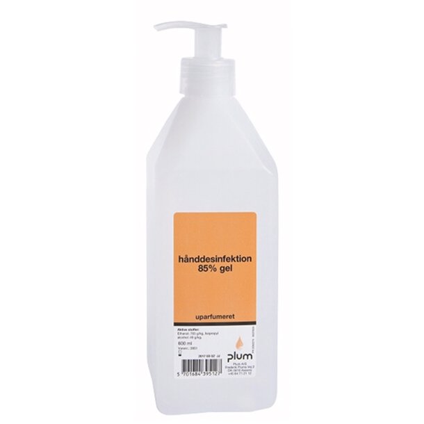 PLUM - 85% hndsprit/gel 600 ml