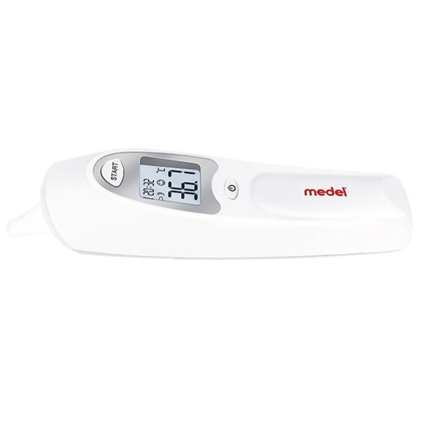 Medel infrar�dt �retermometer