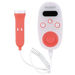 F�tal doppler 2 MHz - Ultralydsprobe med fleksibelt spiralkabel