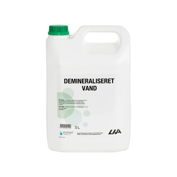 Demineraliseret vand, 5 l