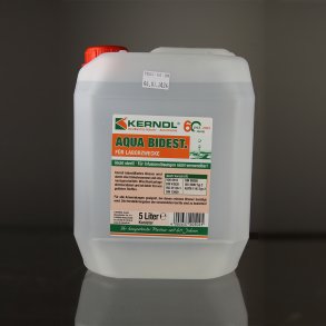 Destilleret vand, farmaceutisk kvalitet 5 liter