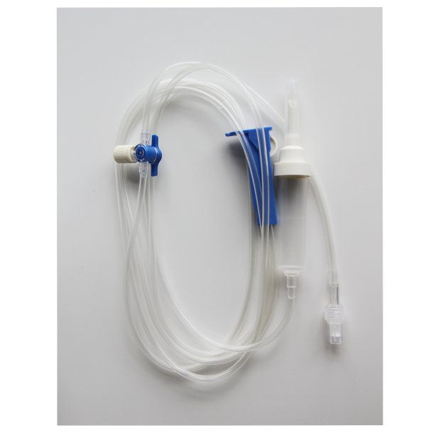 Deha infusionsst, m/3vejshane, L/L steril, 215 cm, 3W
