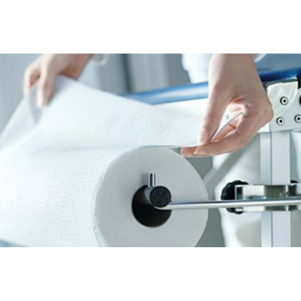 Lejepapir, perforeret &amp; plastbagside 50cmx50meter