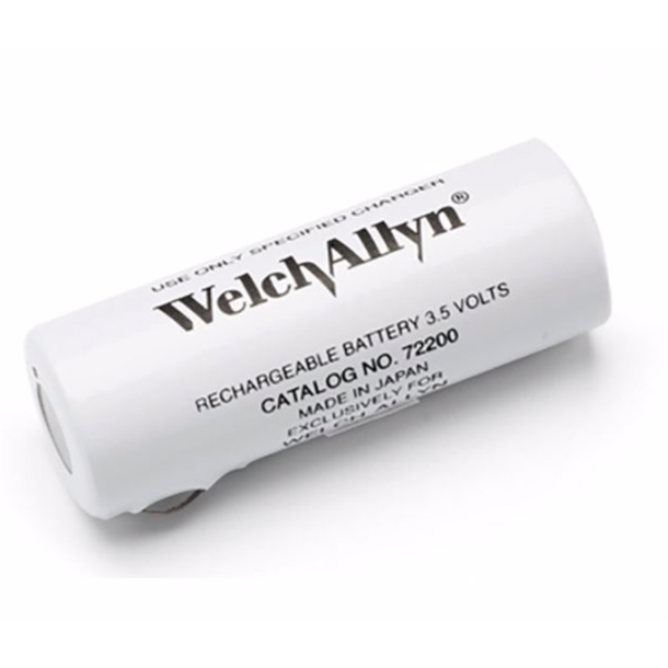 Welch Allyn, genopladeligt batteri NiCd til 3,5V hndtag #72200