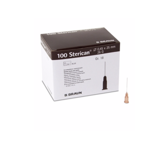 Sterican kanyle, Brun 26G x 0,5