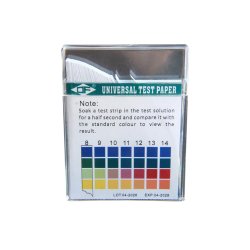 pH sticks, 1-14, pH graduering 1,0