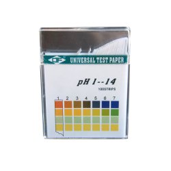 pH sticks, 1-14, pH graduering 1,0
