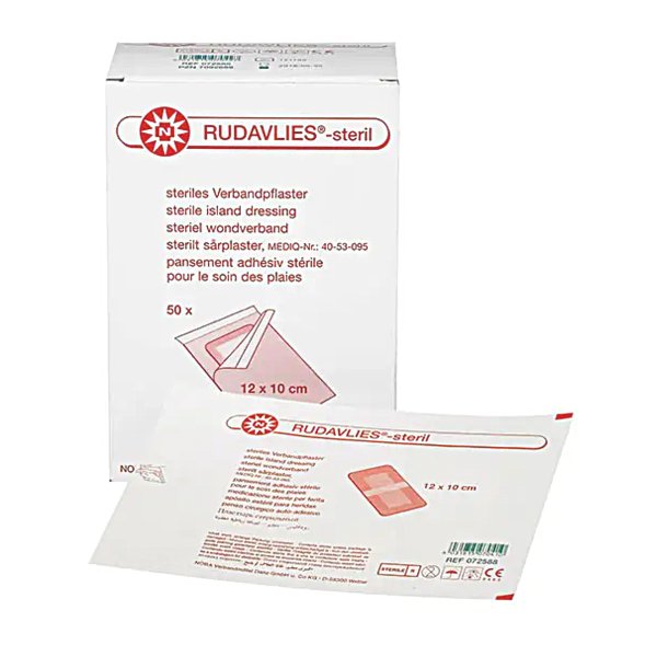 Rudavlies, plaster m. s�rpude 50 stk