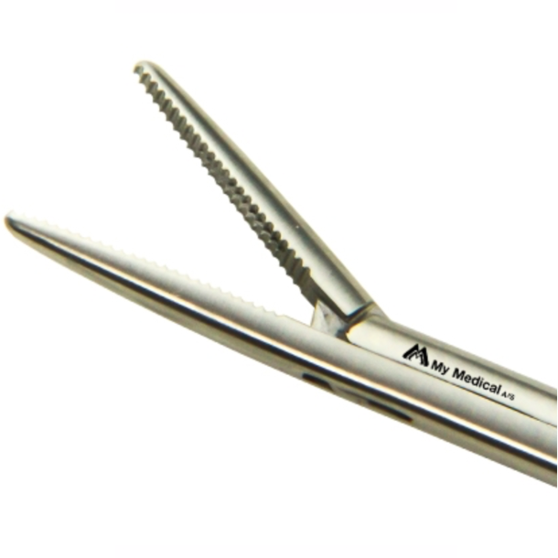 Slank tang til fjernelse af spiraler mv.  - petite nb 2,5 mm x 15 mm  20 cm lang