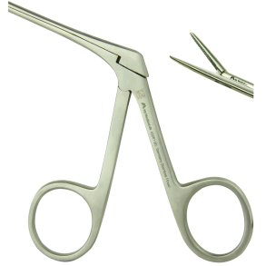 Slank tang til fjernelse af spiraler mv.  - petite nb 2,5 mm x 15 mm  20 cm lang