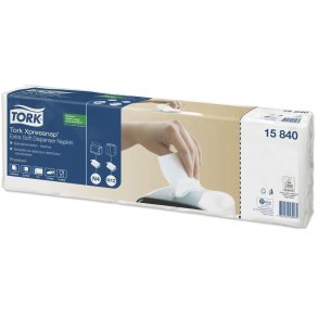 Tork Premium, Xpressnap Extra Soft Serviet, hvid, N4, interfold 500 stk